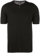 Transit Stitch Detail T-shirt - Black