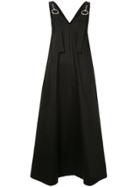 G.v.g.v. Pinafore Midi Dress - Black