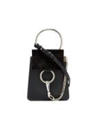 Chloé Black Faye Small Leather Bracelet Bag