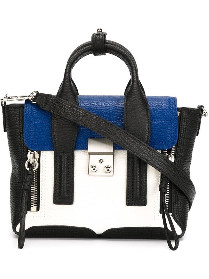 3.1 Phillip Lim - Mini 'pashli' Satchel - Women - Calf Leather - One Size, Women's, Black, Calf Leather