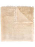 Faliero Sarti Woven Iridescent Scarf, Women's, Nude/neutrals, Modal/cupro/silk/polyester