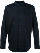 Z Zegna Classic Button-down Shirt, Men's, Size: Medium, Blue, Cotton