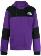 The North Face Colour-block Hoodie - Purple