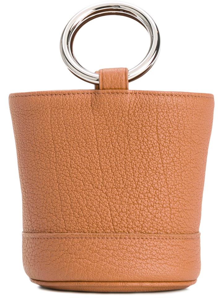 Bonsai Bucket Tote - Women - Leather - One Size, Brown, Leather, Simon Miller