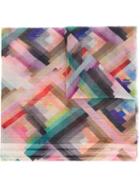 Faliero Sarti Assur Scarf, Women's, Pink/purple, Cotton/silk