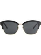 Burberry Doodle Square Frame Sunglasses - Black