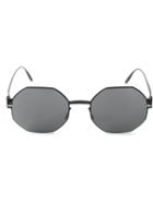 Mykita 'ursula' Sunglasses, Adult Unisex, Black, Stainless Steel