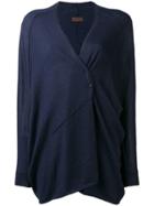 Oyuna Pin Fastening Cardigan - Blue