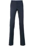 Al Duca D'aosta 1902 Dot Effect Trousers - Blue