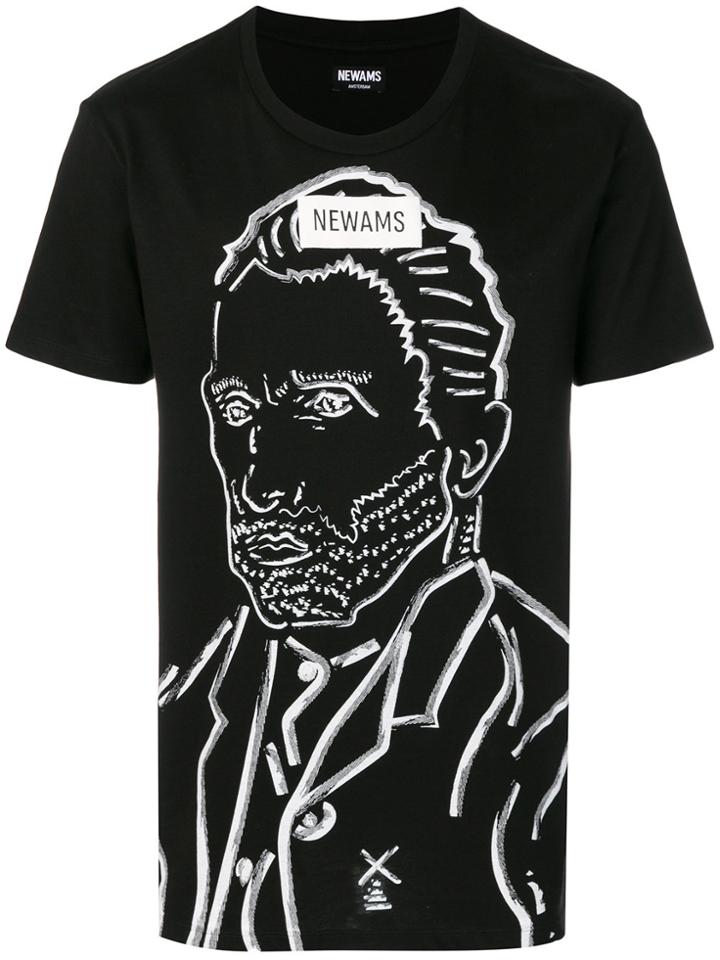 Newams Van Gogh T-shirt - Black