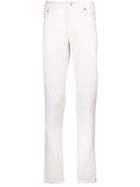 Brunello Cucinelli Five Pocket Skinny Jeans - White