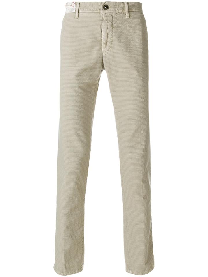 Incotex Straight-leg Suit Trousers - Nude & Neutrals