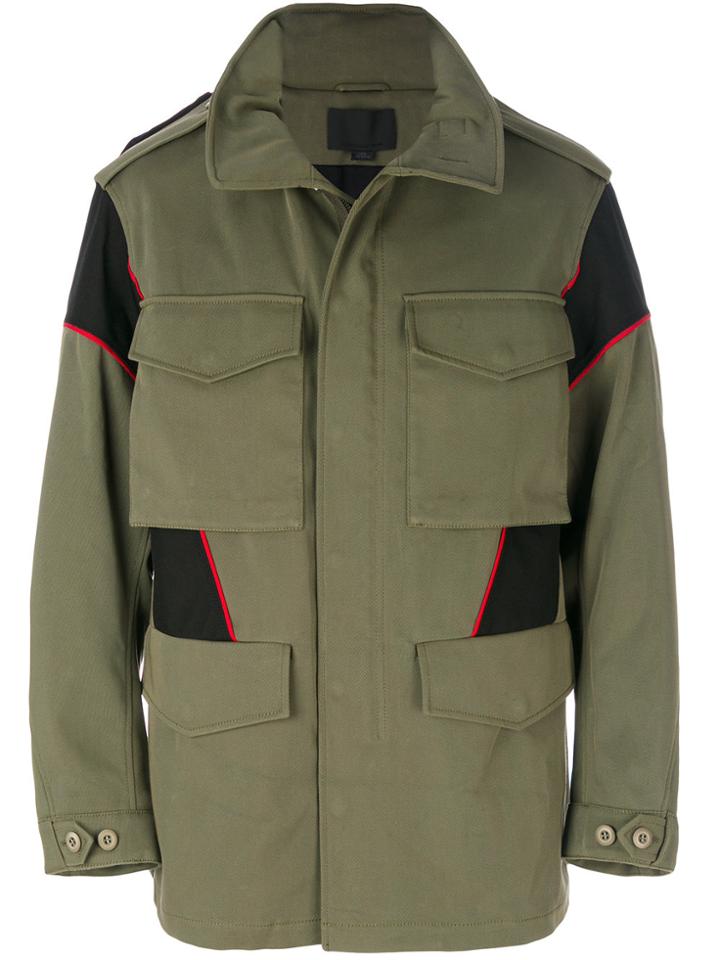 Alexander Wang Panelled Field Jacket - Green
