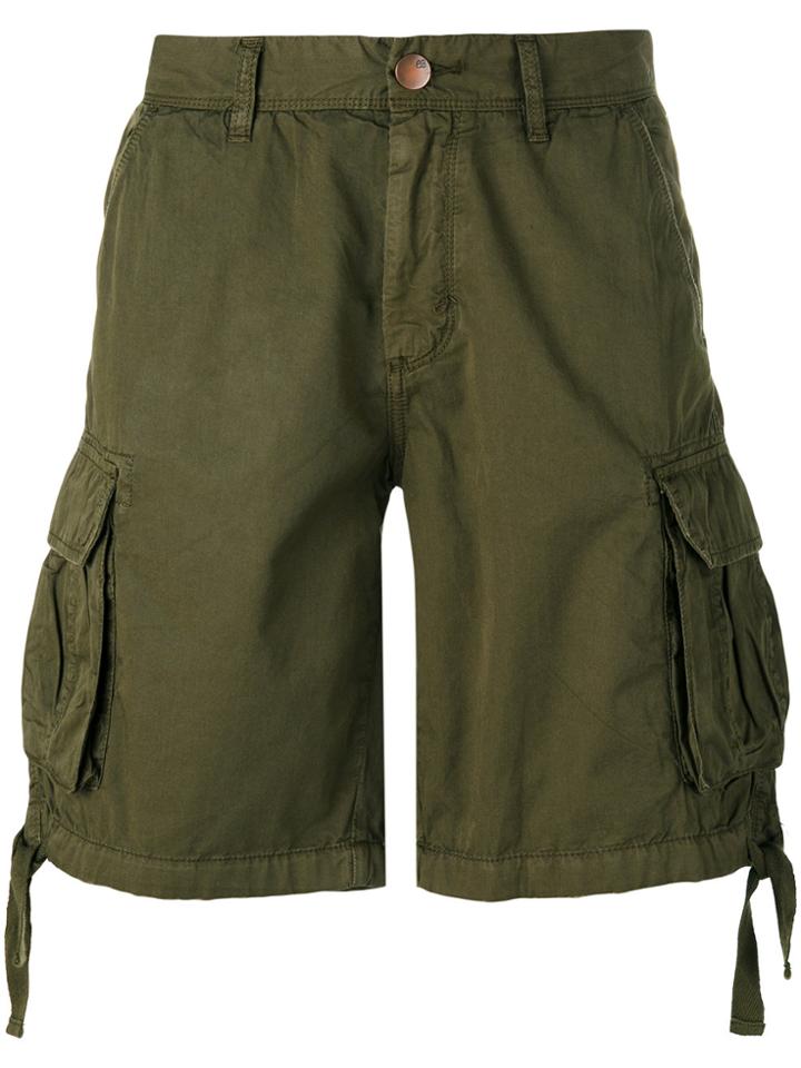Yuiki Shimoji Drawstring Cargo Shorts - Black