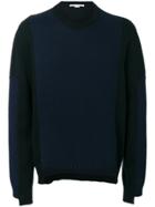 Stella Mccartney Panelled Knitted Jumper - Black