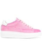 Steve's Platform Sneakers - Pink & Purple