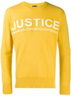Just Cavalli Justice Sweater - Yellow