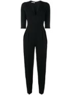 Emilia Wickstead Bela Jumpsuit, Women's, Size: 14, Black, Wool/silk