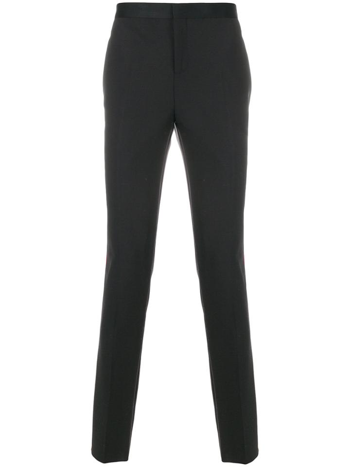 Neil Barrett Side Stripe Trousers - Black