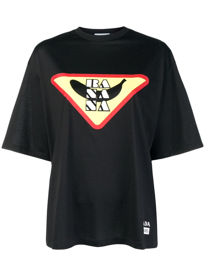 Prada Printed T-shirt - Black
