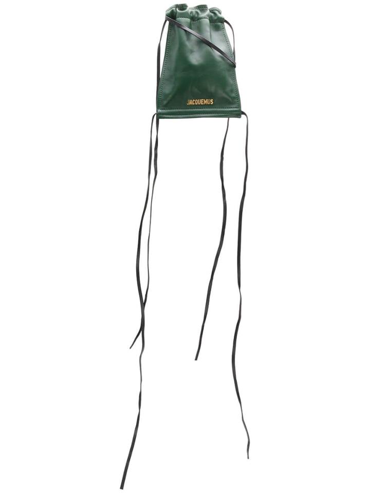 Jacquemus Drawstring Crossbody Bag - Green