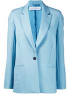 Victoria Victoria Beckham Slim Classic Jacket - Blue