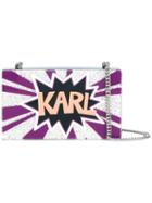 Karl Lagerfeld Small Rigid 'karl' Clutch, Women's