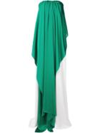 Maison Rabih Kayrouz Strapless Long Dress