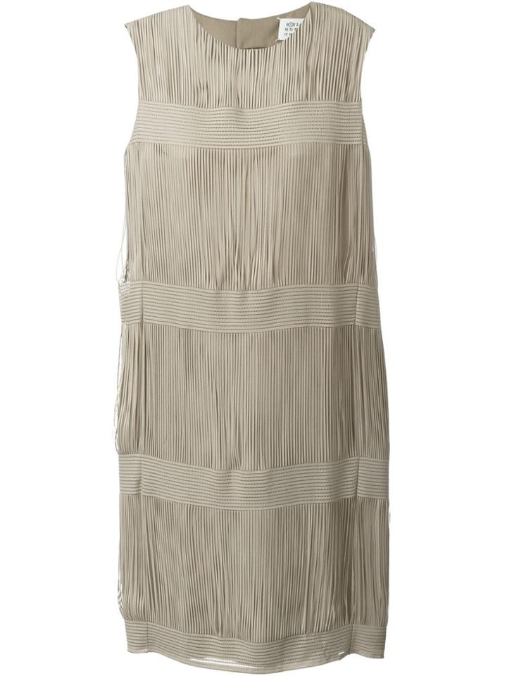 Maison Margiela Gated Shift Dress - Nude & Neutrals