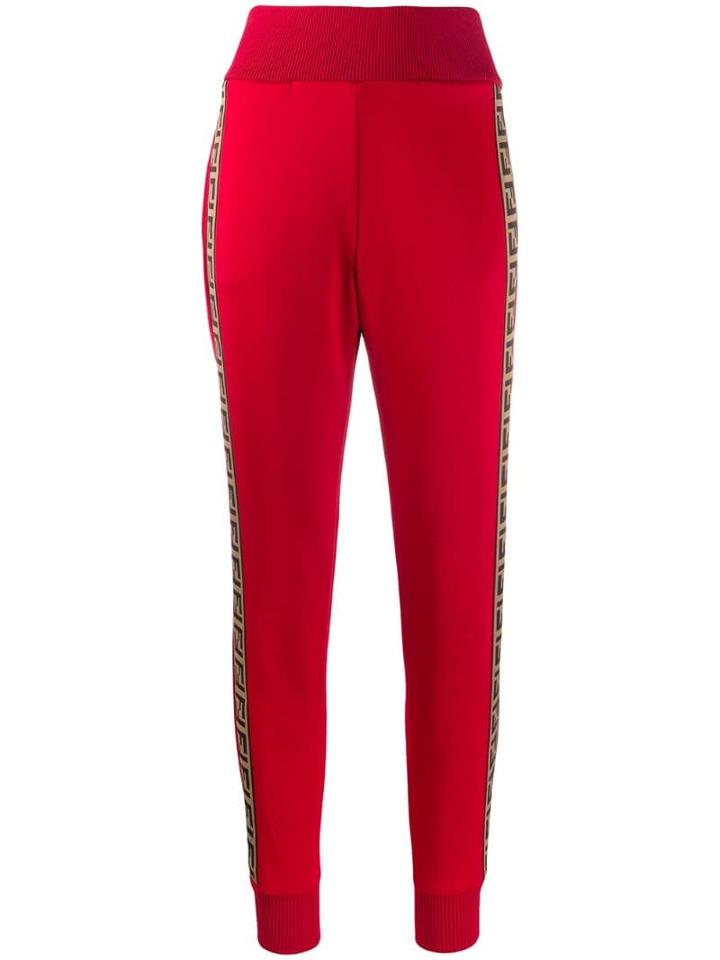 Fendi Tapered Leg Track Pants