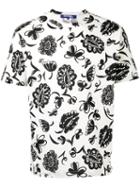 Junya Watanabe Comme Des Garçons Man Printed Shirt, Men's, Size: Large, White, Cotton