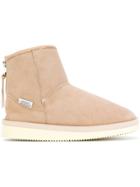 Suicoke Rear Zip Boots - Nude & Neutrals