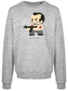 Mostly Heard Rarely Seen 8-bit Bruce The Hitman Sweatshirt - Grey