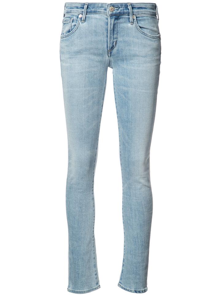 Citizens Of Humanity Skinny Cropped Jeans - Blue