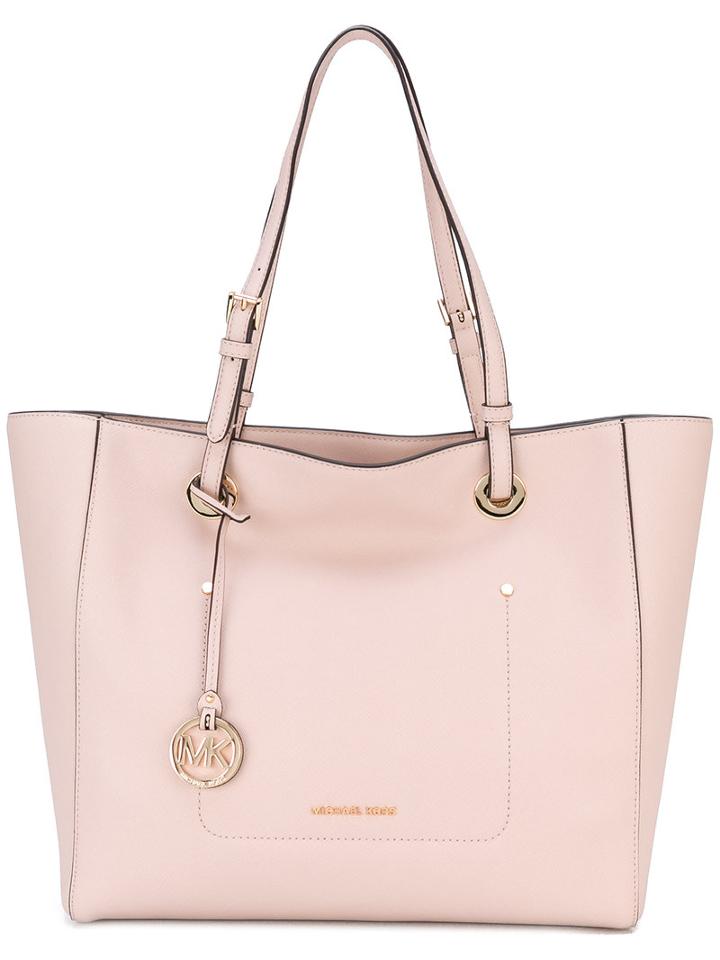 Michael Kors - Walsh Large Tote Bag - Women - Calf Leather - One Size, Pink/purple, Calf Leather