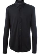 Brunello Cucinelli Button Down Collar Shirt, Men's, Size: Xxxl, Blue, Silk/cotton