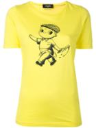 Dsquared2 Switchblade Punk T-shirt, Women's, Size: Xs, Yellow/orange, Cotton