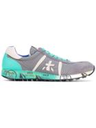 Premiata Contrast Trainers - Grey