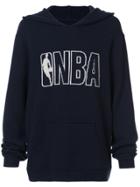 The Elder Statesman X Nba Nba Hooded Sweatshirt - Blue