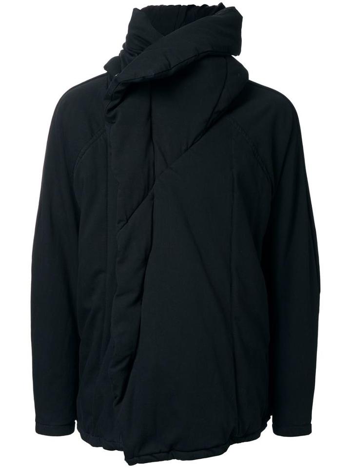 Julius Dislocated Zipper Jacket, Men's, Size: 2, Black, Cotton/polyurethane