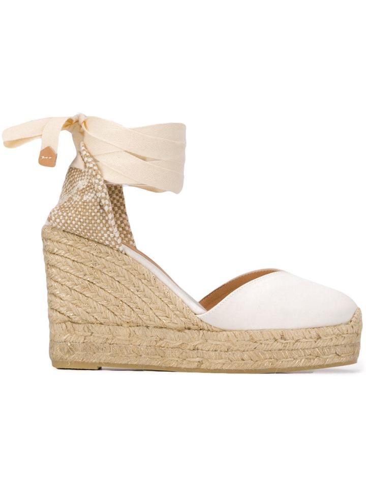 Castañer Wedge Espadrilles - White