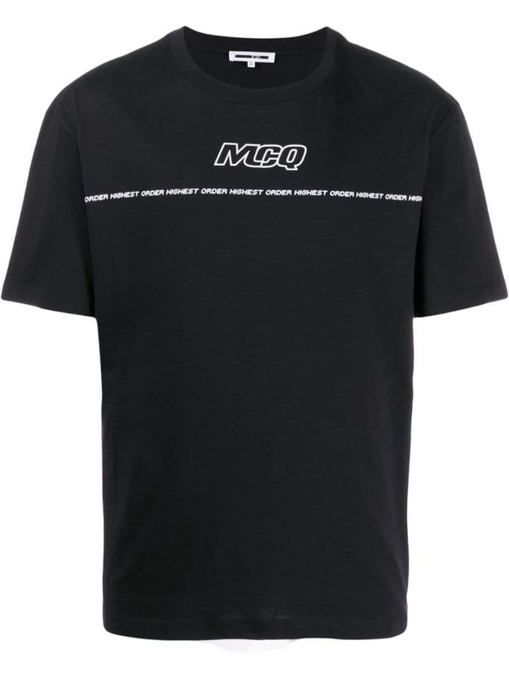 Mcq Alexander Mcqueen Logo Brand T-shirt - Black
