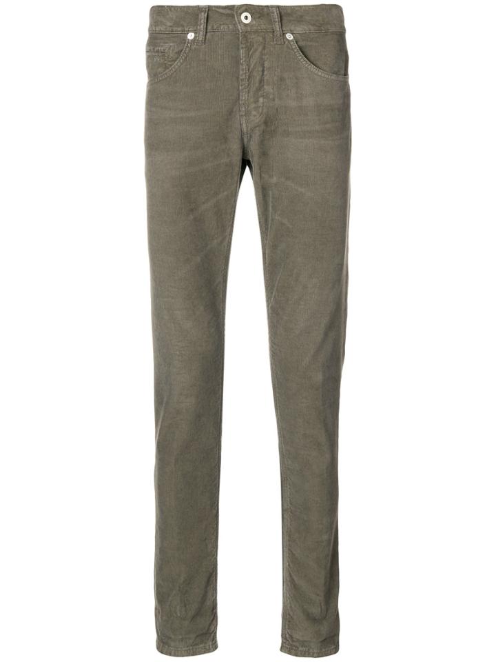 Dondup George Corduroy Slim-fit Trousers - Brown