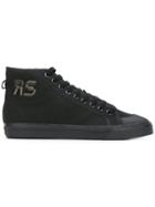 Adidas By Raf Simons Spirit High Sneakers - Black