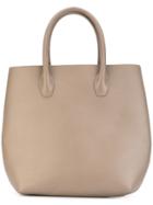 Eleventy Large Flat Tote - Nude & Neutrals