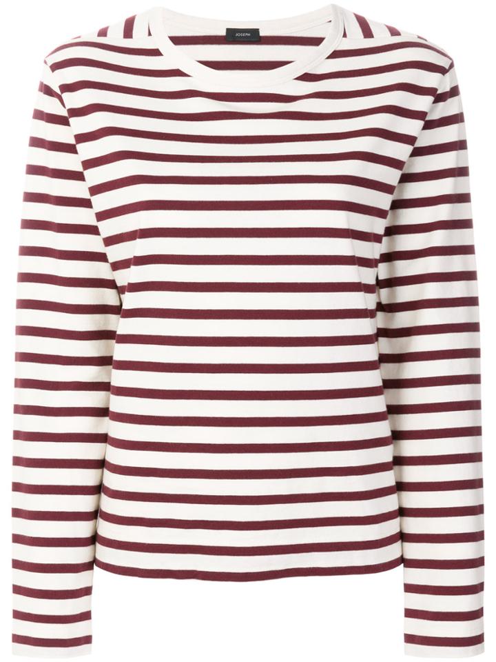 Joseph Breton Striped Top - White