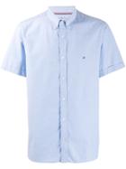 Tommy Hilfiger Short Sleeve Shirt - Blue