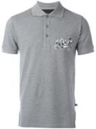 Philipp Plein Chemical Polo Shirt, Men's, Size: Small, Grey, Cotton