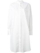 Dkny - Oversized Button Through Tunic - Women - Cotton - M, White, Cotton
