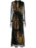 Etro Belted Lace Dress - Black